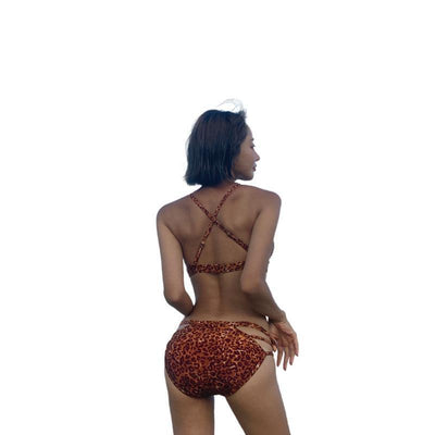 Leopard Korea-Style One-Piece mesjo