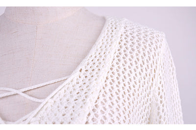 Beach Coverup Jacket Skirt Beachwear mesjo