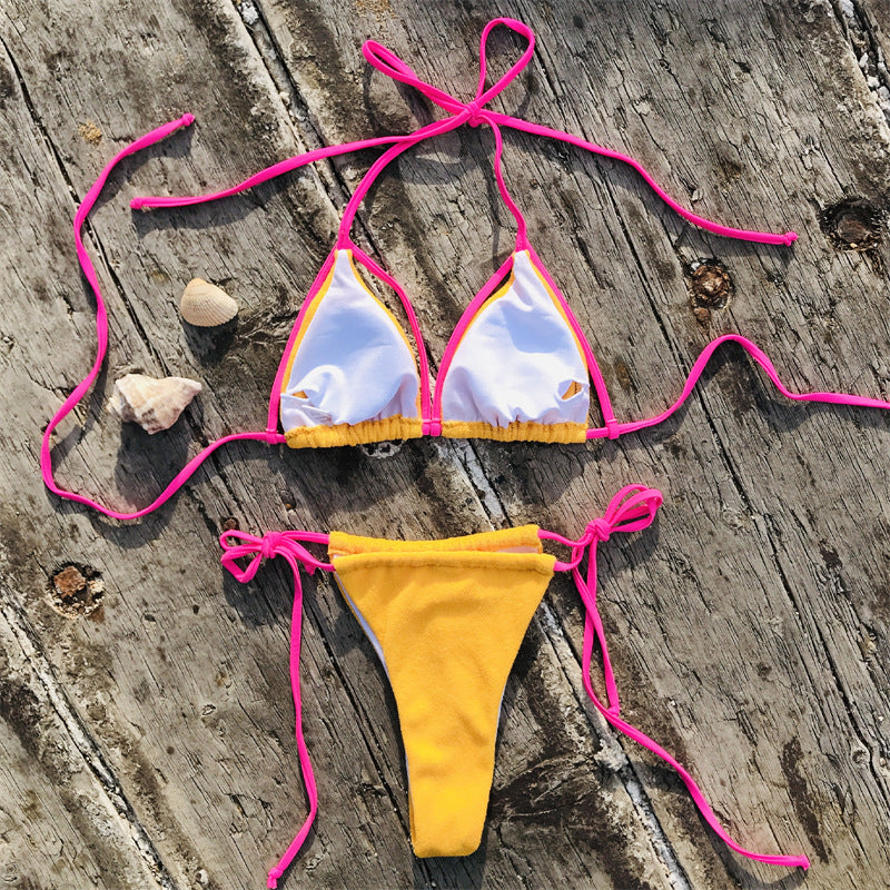 Sporty Split Bikini Swimwear mesjo