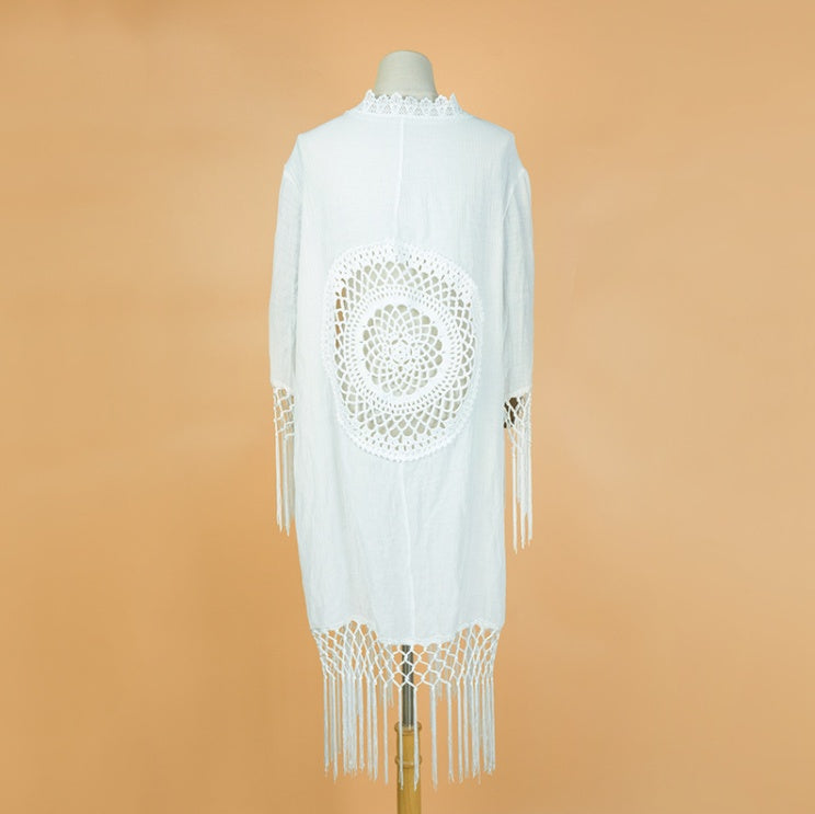 Sun Protection Coverup Blouse Beach Wear mesjo