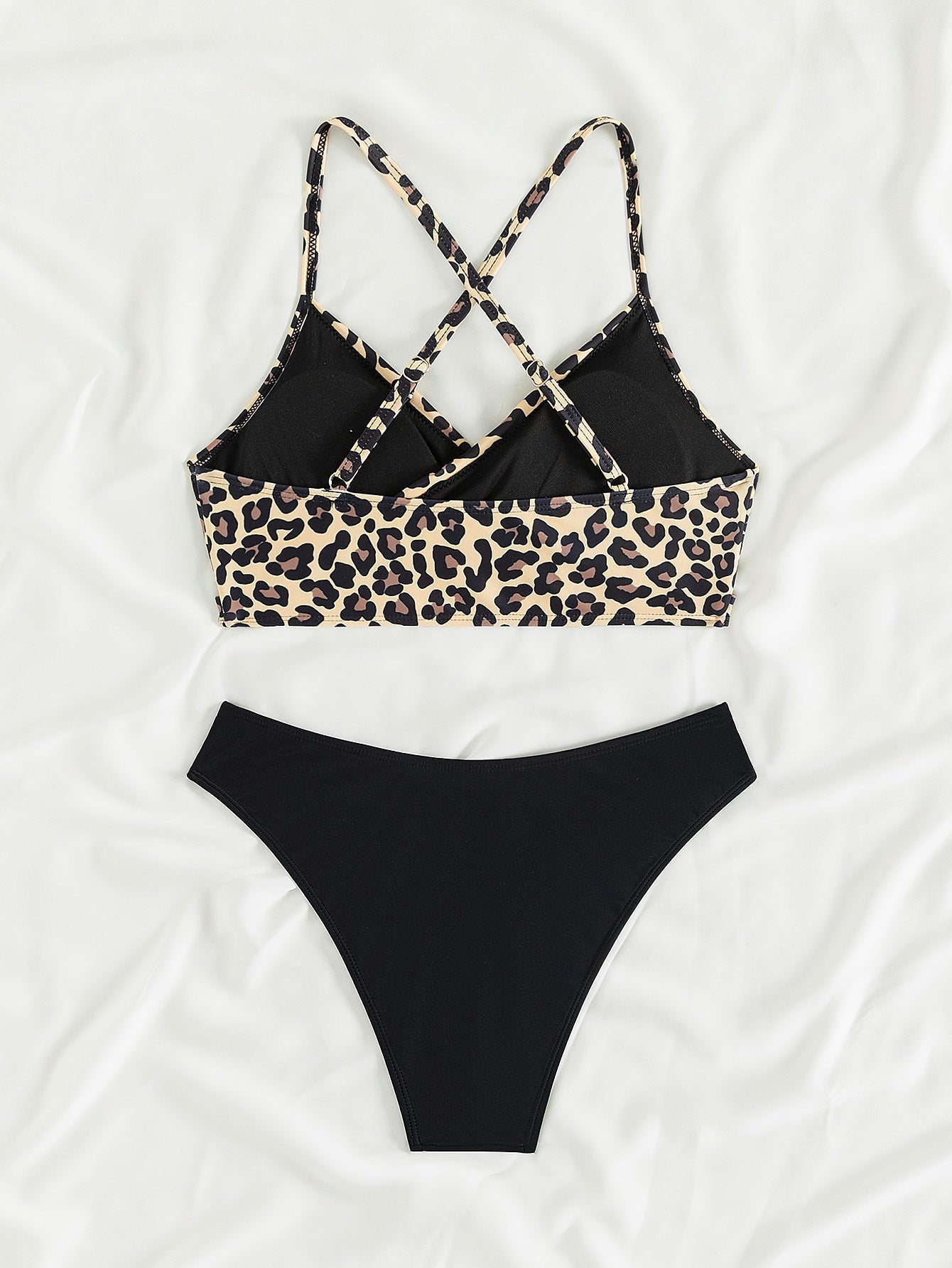 Leopard Print Split Bikini mesjo